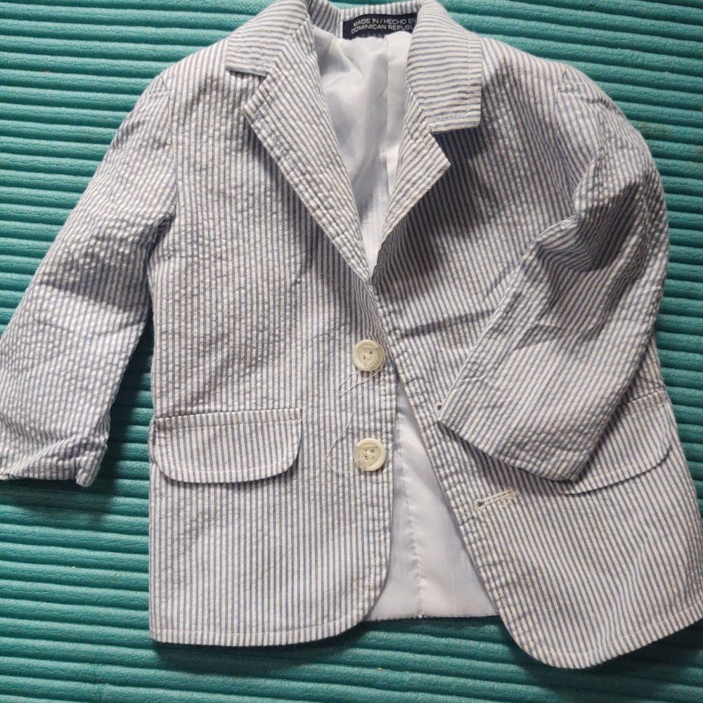 Seersucker Blazer